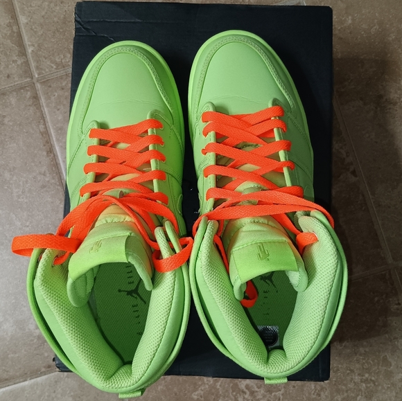 Special Ed. Billie Eilish Jordan 1 AJKO Ghost Green M9/Wo10½ main image 5